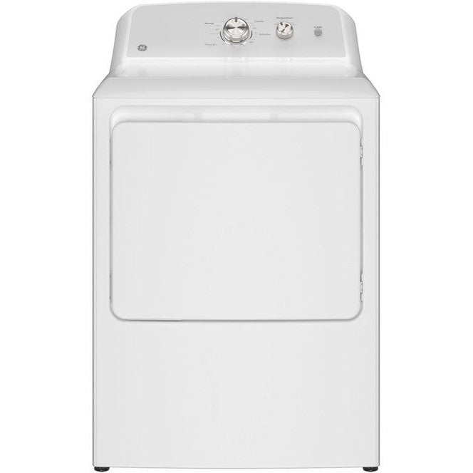 GE® 7.2 cu. ft. Capacity Electric Dryer with Up To 120 ft. Venting and Reversible Door - GTD38EASWWS
