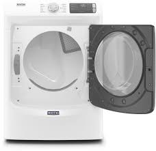 Maytag - Front Load Electric Dryer with Extra Power and Quick Dry cycle - 7.3 cu. ft. -MED5630HW