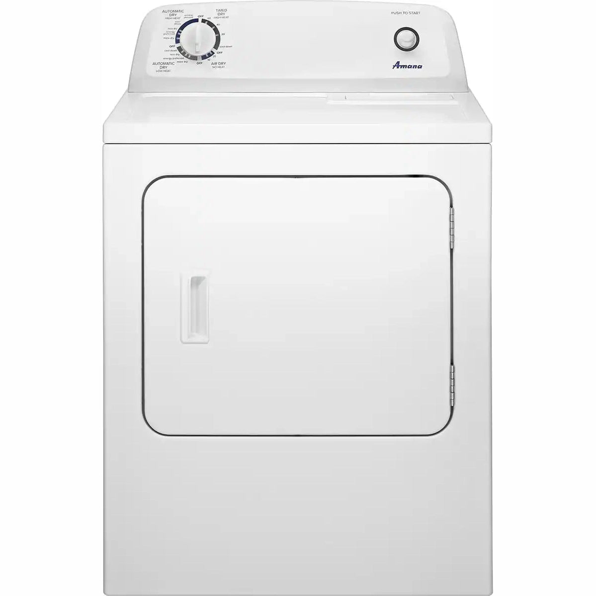 Amana -6.5 cu. ft. Electric Dryer with Wrinkle Prevent Option -NED4655EW