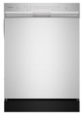Sharp - 24 in. Slide-In Stainless Steel Hybrid 49 dB Dishwasher - SDW6506JS