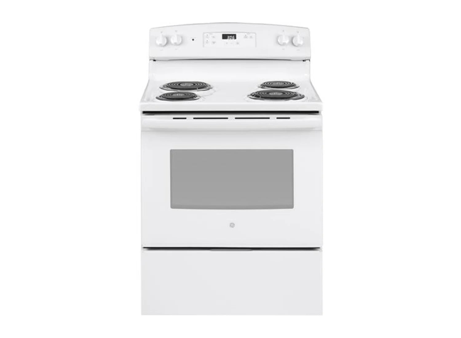 GE - ENERGY STAR® 30" Free-Standing Electric Range - JBS360DMWW