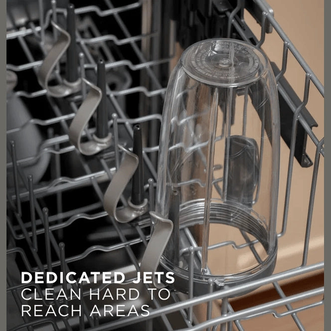 GE® ENERGY STAR® Fingerprint Resistant Top Control with Stainless Steel Interior Dishwasher with Sanitize Cycle - GDP670SYVFS