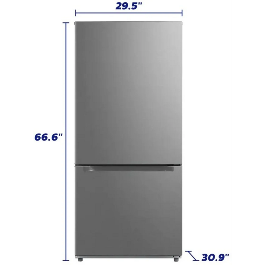 Element 18.7 cu. ft. Bottom Freezer Refrigerator (Stainless Steel) - ERBM19CBS