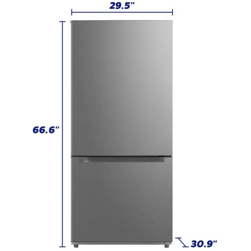 Element 18.7 cu. ft. Bottom Freezer Refrigerator (Stainless Steel) - ERBM19CBS