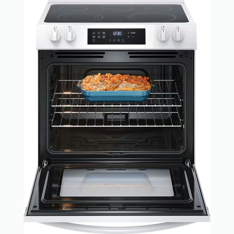 Frigidaire 30" Front Control Electric Range -  FCFE3062AW