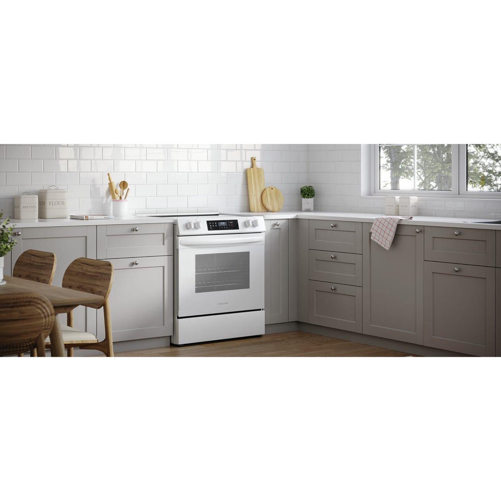 Frigidaire 30" Front Control Electric Range -  FCFE3062AW