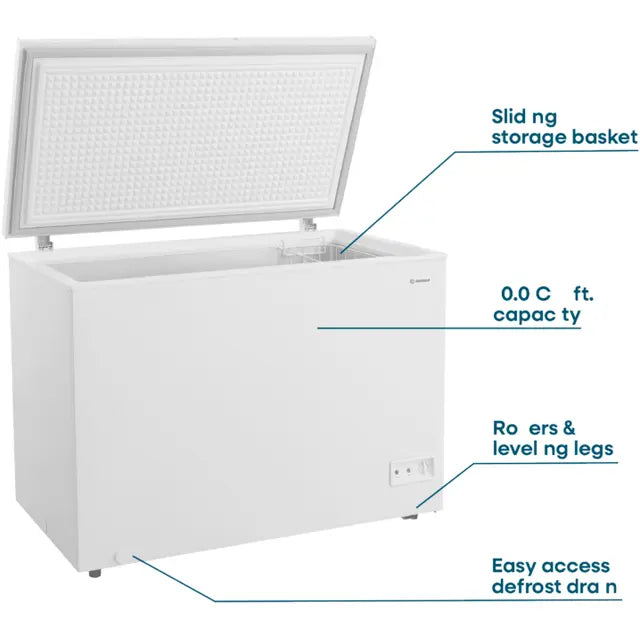 Element 10.0 cu. ft. Chest Freezer (White) - ECF10MD2EW)