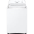 LG - 4.3 cu. ft. Ultra Large Capacity Top Load Washer with Impeller & TurboDrum™ Technology - WT6100CW