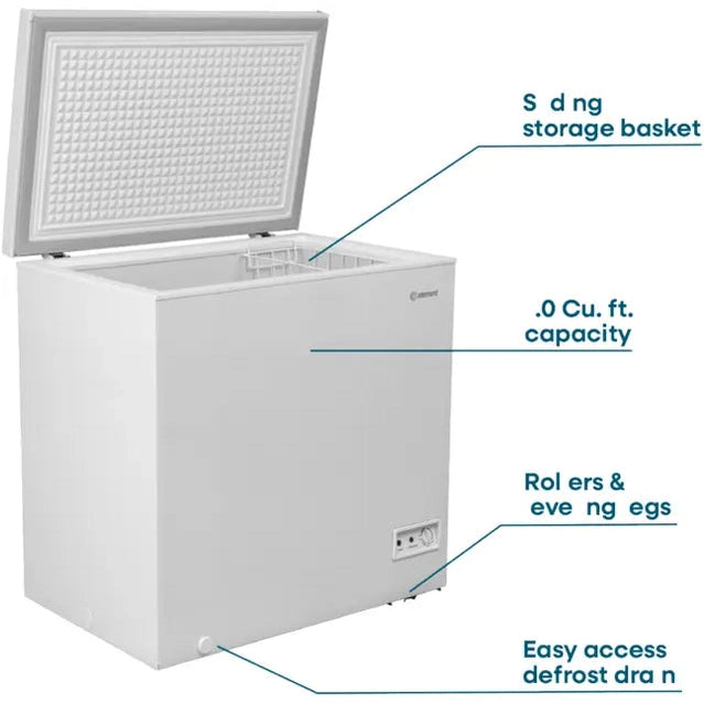 Element 7.0 cu. ft. Chest Freezer (White) - ECF70MD2EW