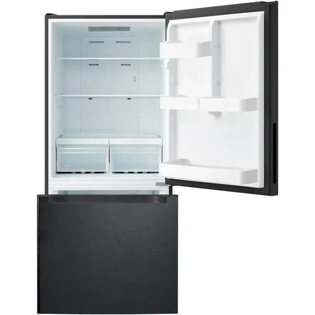 Element 18.7 cu. ft. Bottom Freezer Refrigerator (Black) - ERBM19CBB