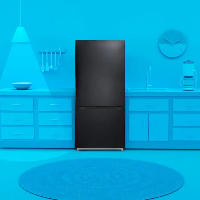 Element 18.7 cu. ft. Bottom Freezer Refrigerator (Black) - ERBM19CBB