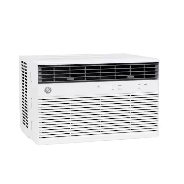 GE 8,000 BTU Smart Electronic Window Air Conditioner for Medium Rooms up to 350 sq. ft. - AEG08LZ
