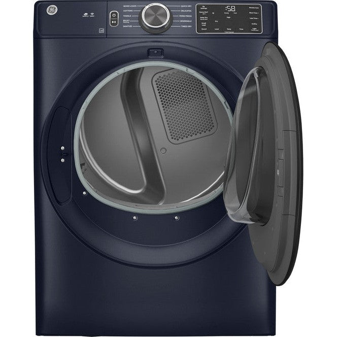 GE® ENERGY STAR® 7.8 cu. ft. Capacity Smart Front Load Electric Dryer with Sanitize Cycle - GFD55ESPRRS