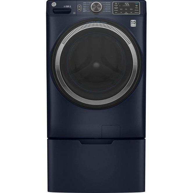 GE® ENERGY STAR® 4.8 cu. ft. Capacity Smart Front Load Washer with UltraFresh Vent System with OdorBlock™ and Sanitize w/Oxi - GFW550SPRRS