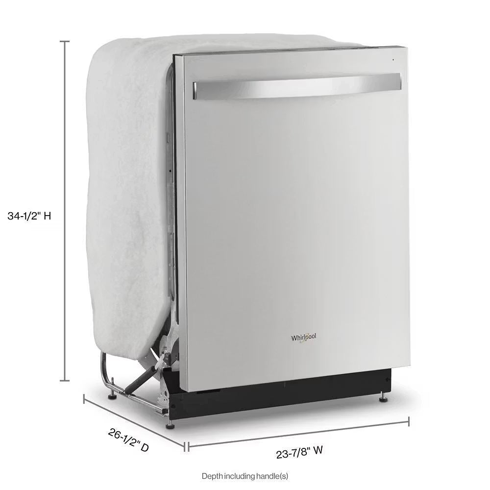 Whirlpool - Quiet Dishwasher with 3rd Rack - WDT730HAMZ