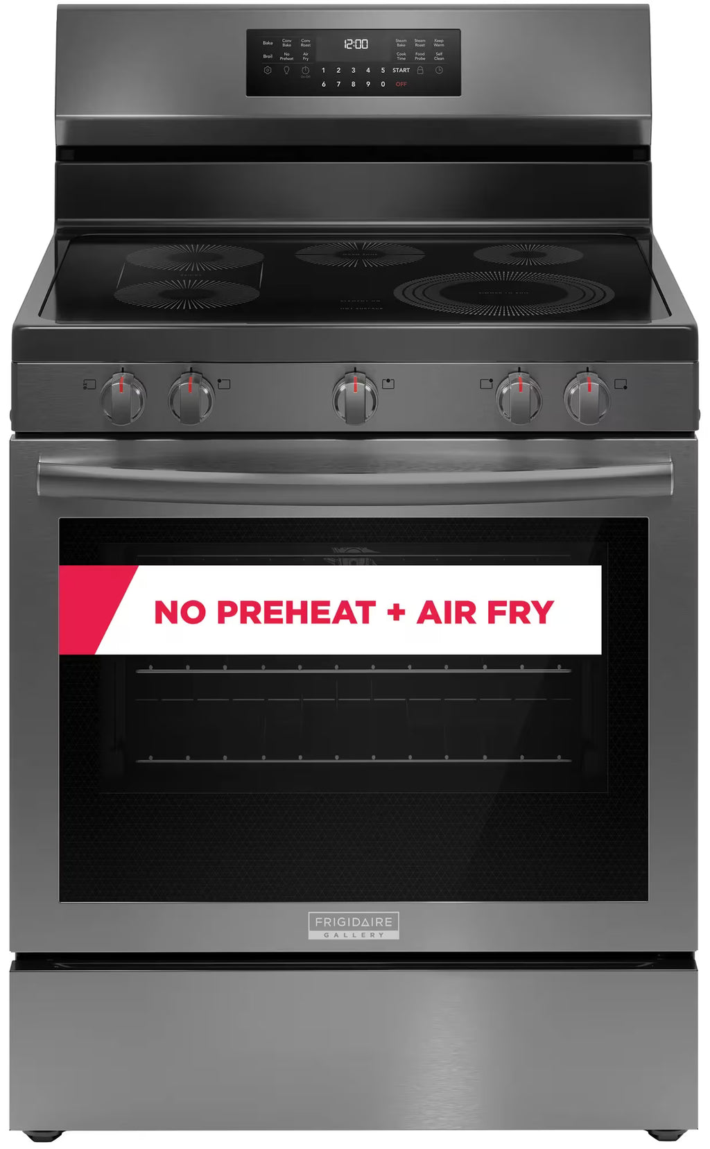 Frigidaire  30" Rear Control Electric Range with Total Convection -GCRE3060BF