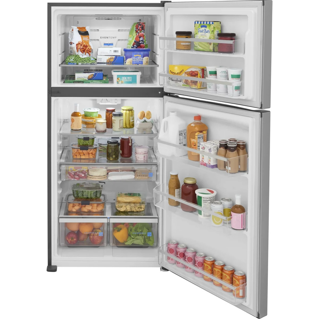 Frigidaire - Frigidaire Gallery 20 Cu. Ft. Garage Ready Top Freezer Refrigerator - GRTE2055AF