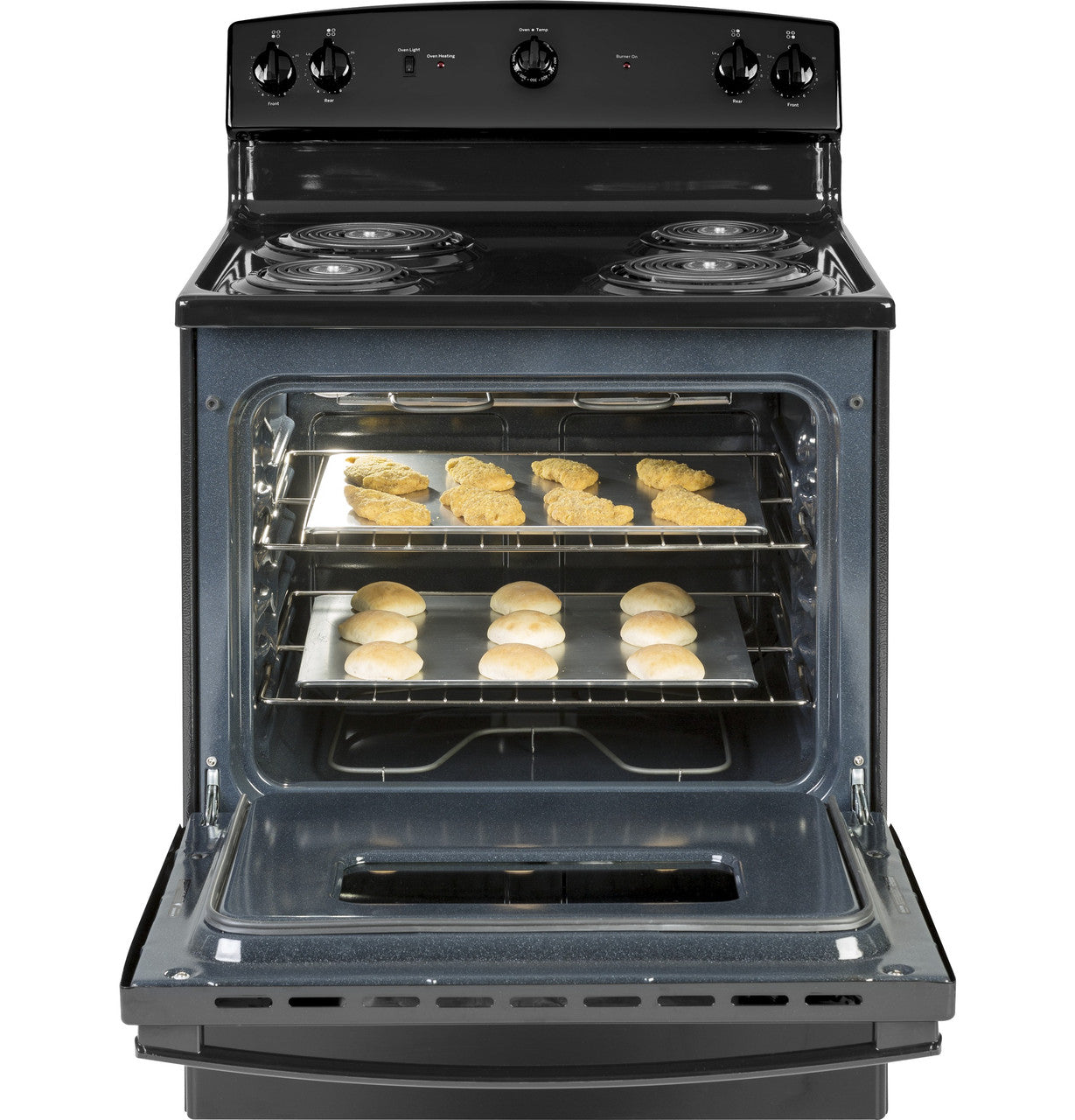 GE® ENERGY STAR® 30" Free-Standing Electric Range - JBS160DMBB