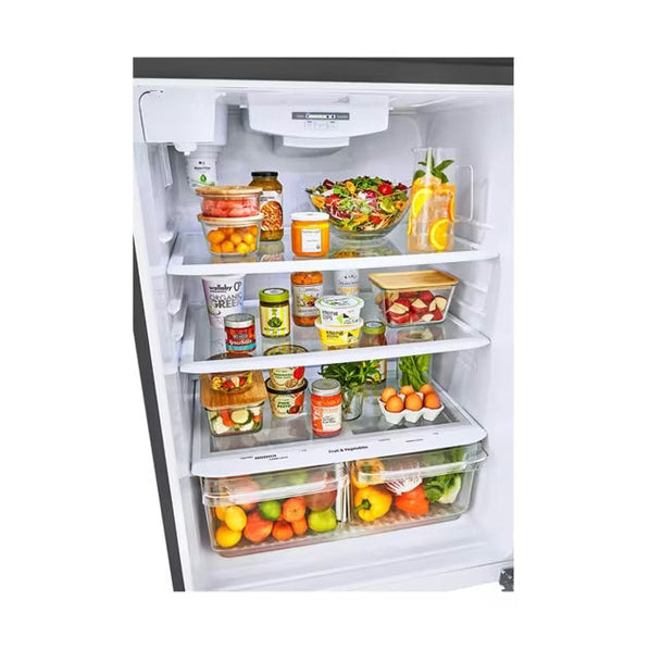 LG 24 cu. ft. 33 Inch Wide Top Freezer Refrigerator (Stainless Steel) - LRTLS2403S