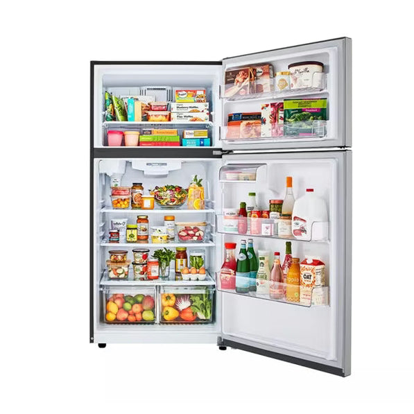 LG 24 cu. ft. 33 Inch Wide Top Freezer Refrigerator (Stainless Steel) - LRTLS2403S