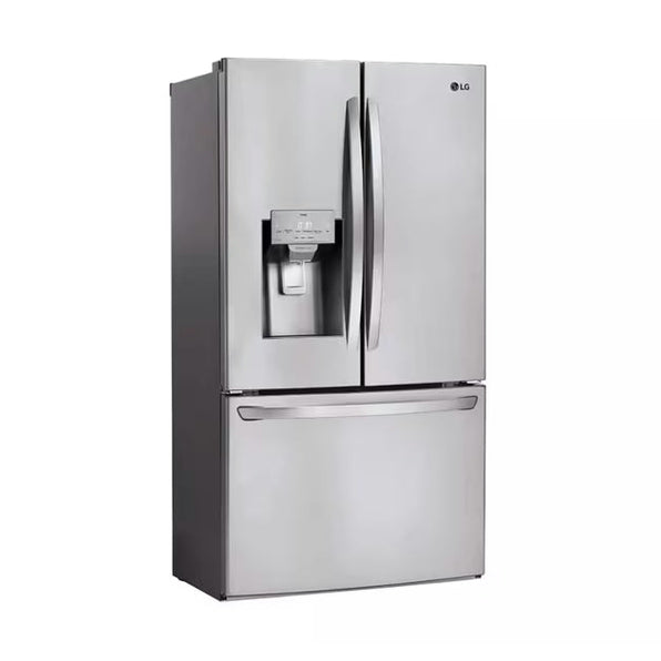 LG - 28 cu. ft. 3 Door French Door, Standard Depth, Ice and Water with Single Ice Maker - LRFS28XBS