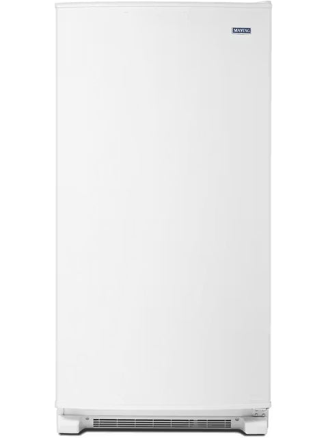 Maytag - 18 cu. ft. Frost Free Upright Freezer with LED Lighting - MZF34X18FW