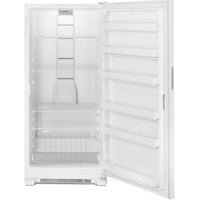 Maytag - 18 cu. ft. Frost Free Upright Freezer with LED Lighting - MZF34X18FW