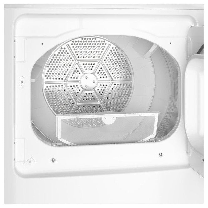 GE® 7.2 cu. ft. Capacity Gas Dryer with Up To 120 ft. Venting and Extended Tumble - GTD48GASWWB