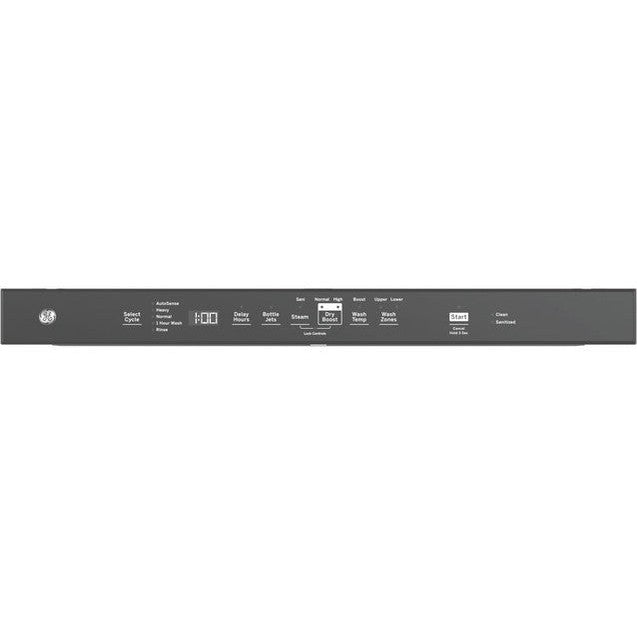 GE® ENERGY STAR® Fingerprint Resistant Top Control with Stainless Steel Interior Dishwasher with Sanitize Cycle - GDP670SYVFS