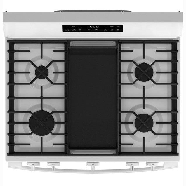GE® 30" Free-Standing Gas Range with Crisp Mode - GGF500PVWW