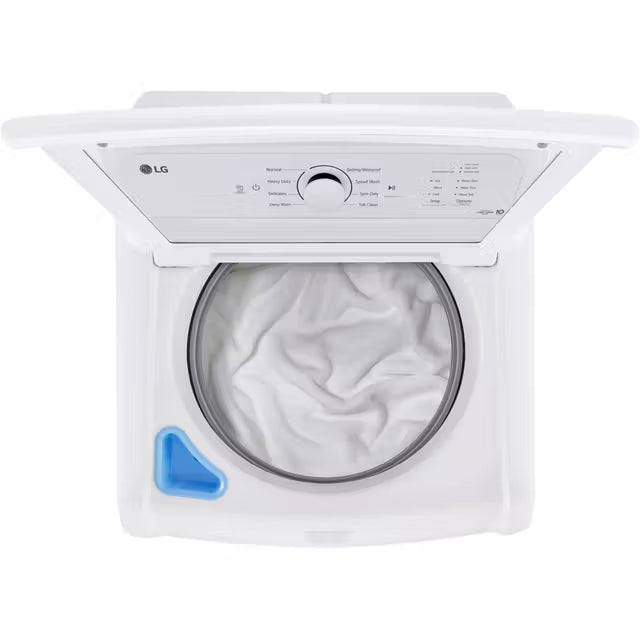 LG - 4.3 cu. ft. Ultra Large Capacity Top Load Washer with Impeller & TurboDrum™ Technology - WT6100CW
