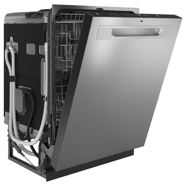 GE® ENERGY STAR® Fingerprint Resistant Top Control with Stainless Steel Interior Dishwasher with Sanitize Cycle - GDP670SYVFS