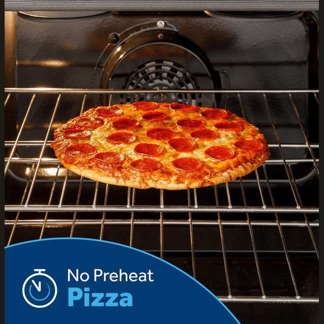 GE® ENERGY STAR® 30" Free-Standing Electric Convection Range with No Preheat Air Fry and EasyWash™ Oven Tray - GRF600AVSS