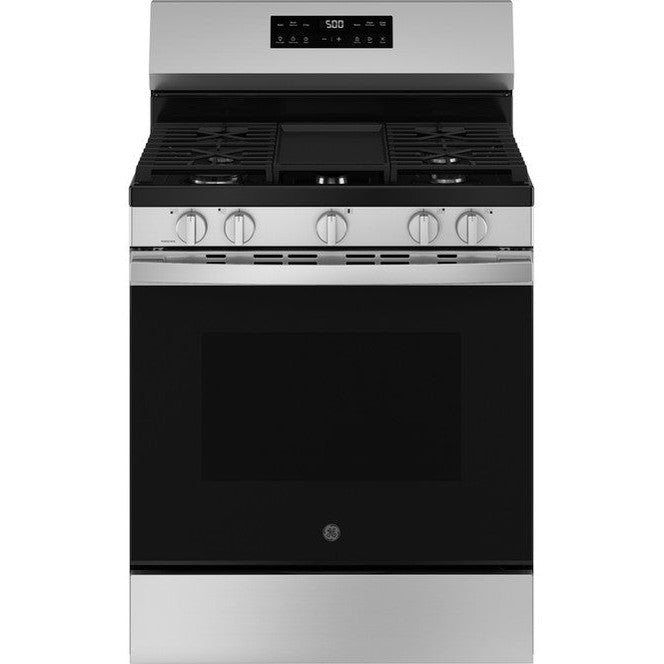 GE® 30" Free-Standing Gas Range with Crisp Mode - GGF500PVSS